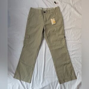 Carhartt Womens Tan Cotton Cargo Pants Size 6 NWT